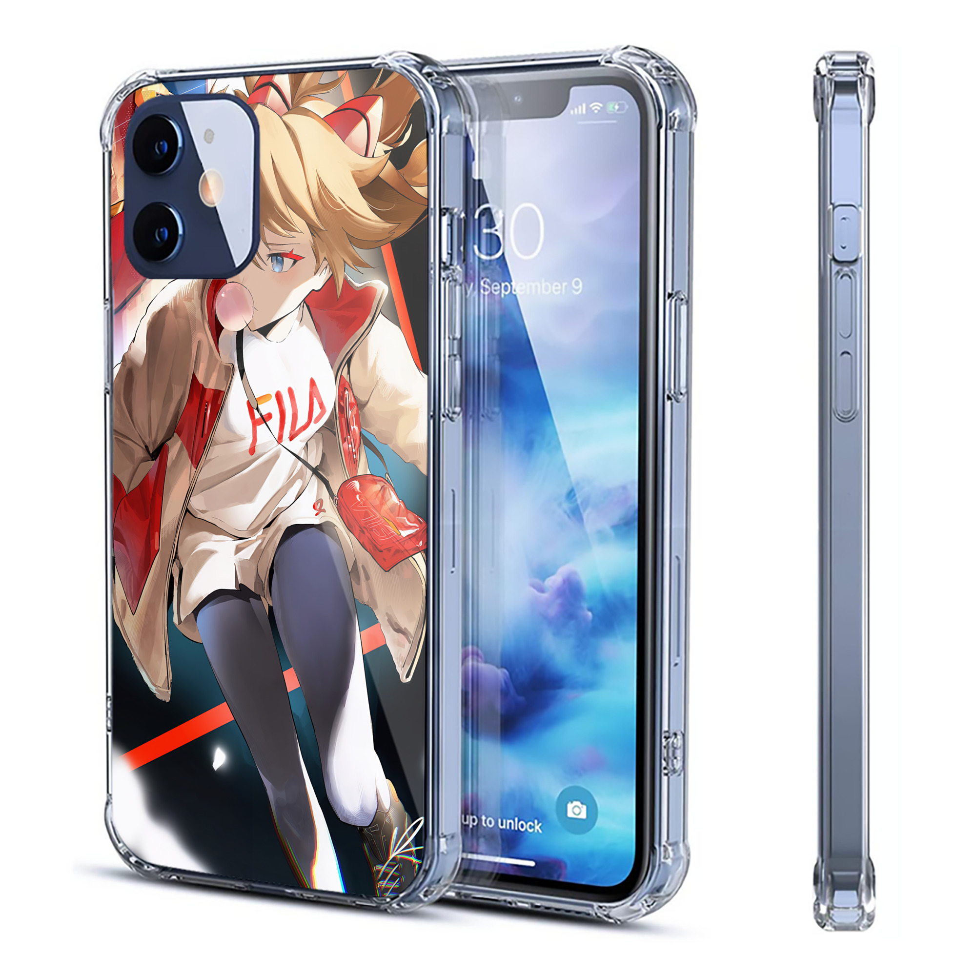 （画像用） EVA 新世紀エヴァンゲリオン 【iPhone 12シリーズ対応】透明スマホケース（クリアソフトケース）
